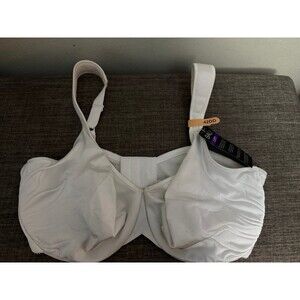 Women's NWT Bali Lift Underwire Satin White Bra Size 42DD *Read*